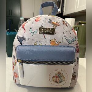 Harry Potter Watercolor Icons Mini Backpack
